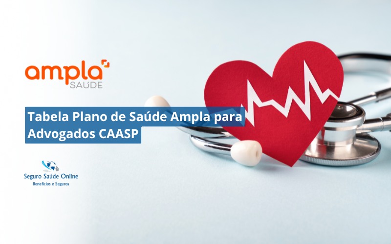 Tabela Plano de Saúde Ampla para Advogados CAASP 2026