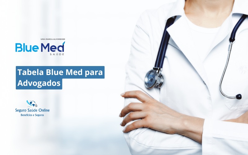 Tabela Blue Med para Advogados CAASP